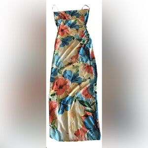 Iris Floral Maxi Dress - Multicolor